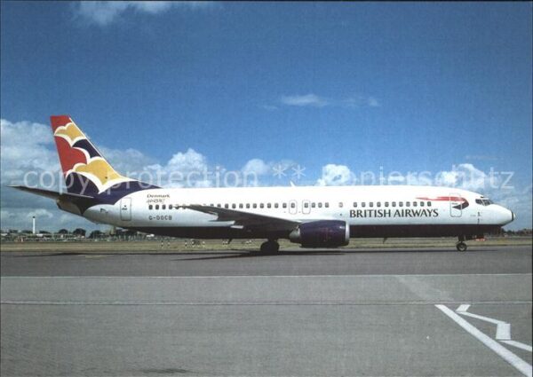 Flugzeuge Zivil British Airways Boeing 737-436 G-DOCB c
