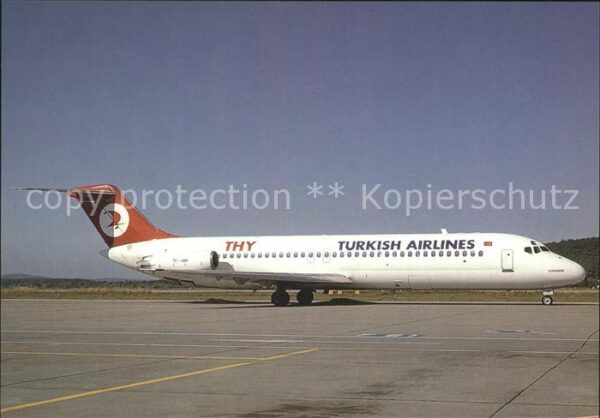 Flugzeuge Zivil THY Turkish Airlines McDonnell Douglas