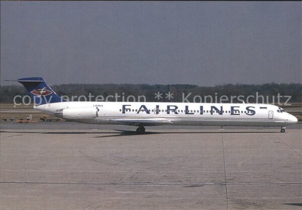 Flugzeuge Zivil Fairlines McDonnell Douglas MD-81 LX-FA
