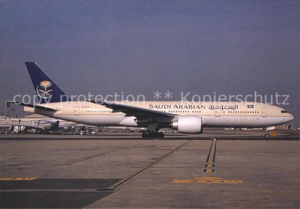 Flugzeuge Zivil Saudi Arabian Boeing 777-268 HZ-AKB c/n