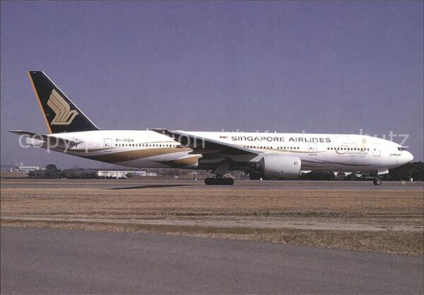 Flugzeuge Zivil Singapore Airlines 50th Anniversary jub