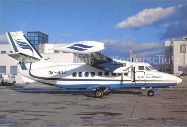 Flugzeuge Zivil Blue Sky Airways Let 410-UVP-E9 OK-BDJ
