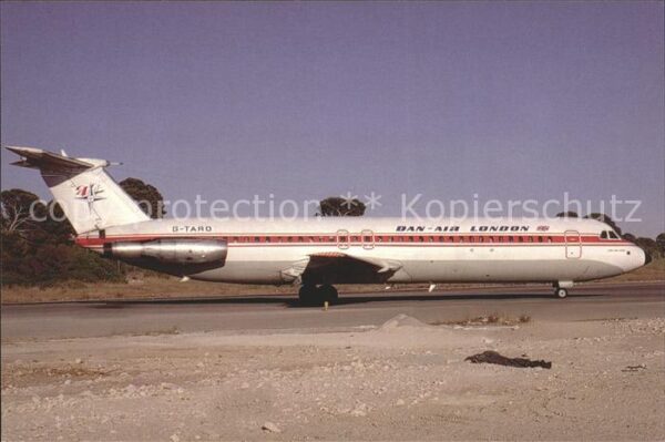 Flugzeuge Zivil Dan Air London B-111 525 FT G-TARO C/N