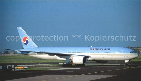 Flugzeuge Zivil Korean Air B777-3B5 A6-EMD c/n 272HL-75