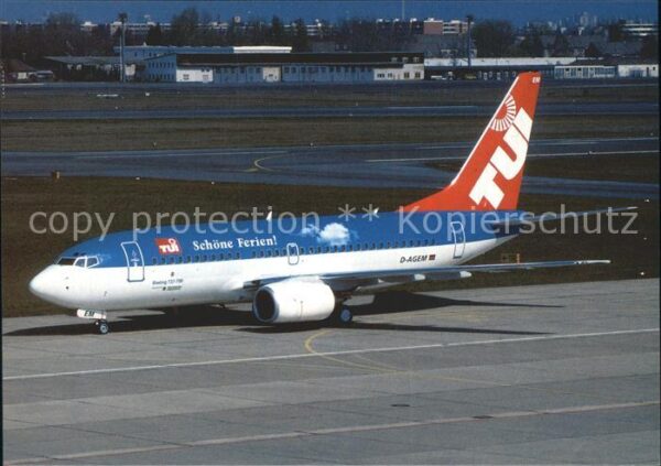 Flugzeuge Zivil Germania B737-700 D-AGEM c/n 28099