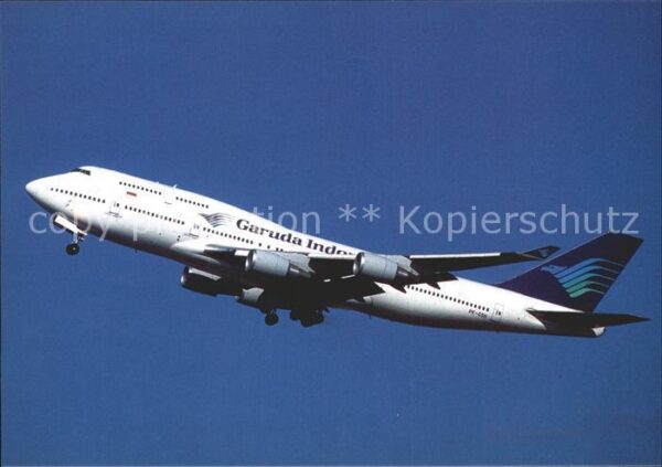 Flugzeuge Zivil Garuda Indonesia B747-4U3 PK-GSH c/n 25