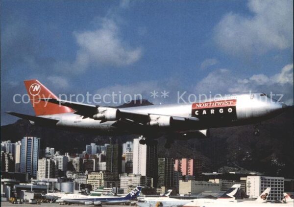 Flugzeuge Zivil Northwest Cargo B747-251F SCD N629US c/