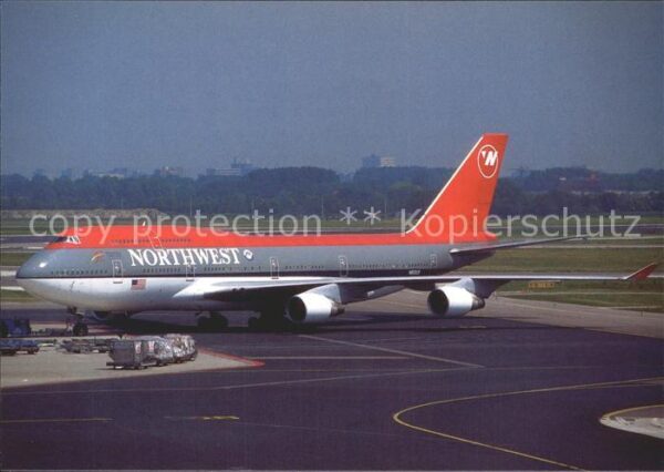 Flugzeuge Zivil Northwest Airlines B747-451 N669US c/n
