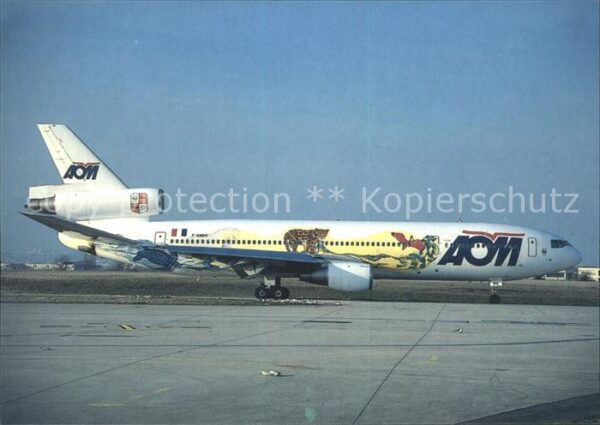 Flugzeuge Zivil AOM Special WWF Livery DC-10-30 F-GNDC