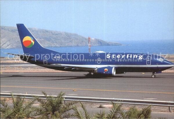 Flugzeuge Zivil Sterling European Airlines B-737-3YO OY