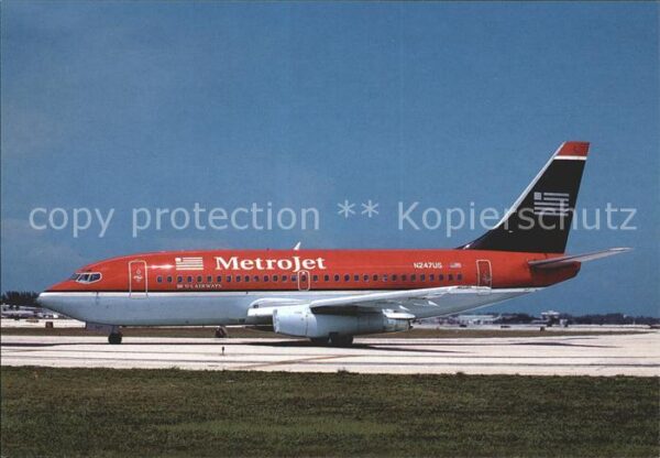 Flugzeuge Zivil MetroJet Boeing 737-201 N247US c/n 2275