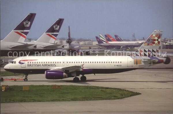 Flugzeuge Zivil British Airways Airbus A-320 G-MEDD C/N