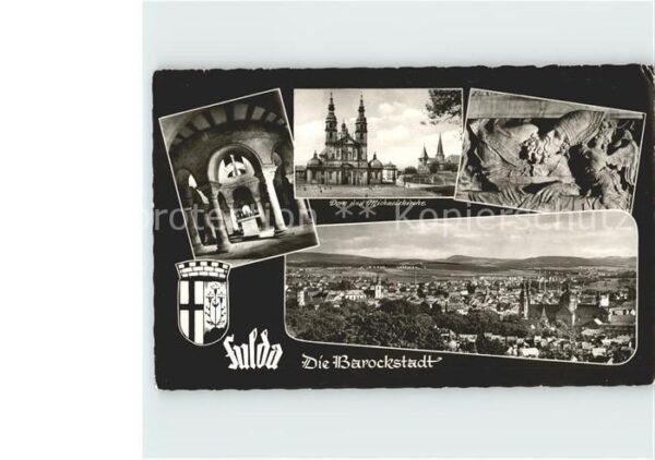 Fulda Dom und Michaelskirche Bischof Panorama
