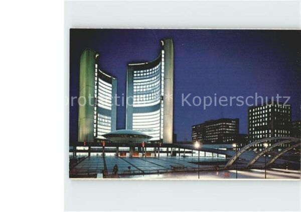 Toronto Canada Nathan Phillips Square and the New City