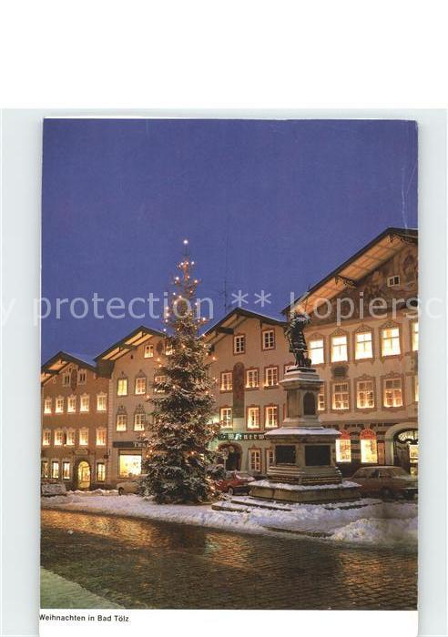 Bad Toelz Weihnachtsstimmung Denkmal