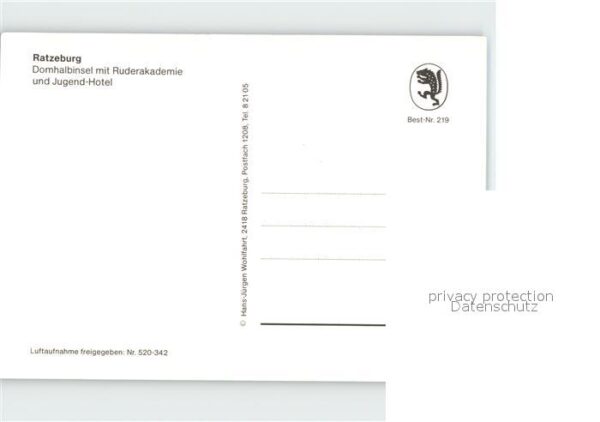 Ratzeburg Domhalbinsel mit Ruderakademie und Juge – Bild 2