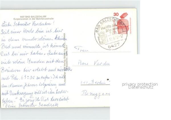 Bad Salzschlirf Kurpension in der Bonifatiusstrasse – Bild 2