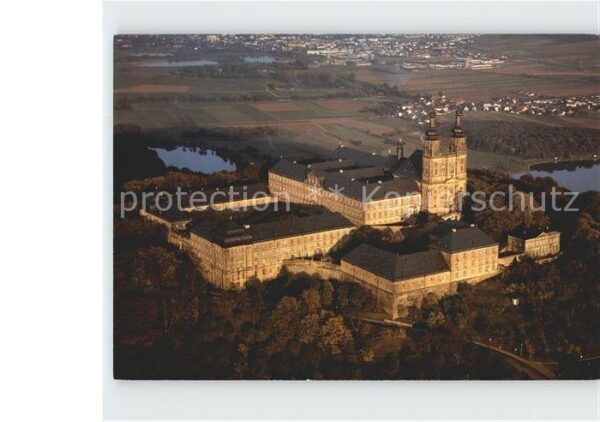 Lichtenfels Bayern Kloster Banz Fliegeraufnahme