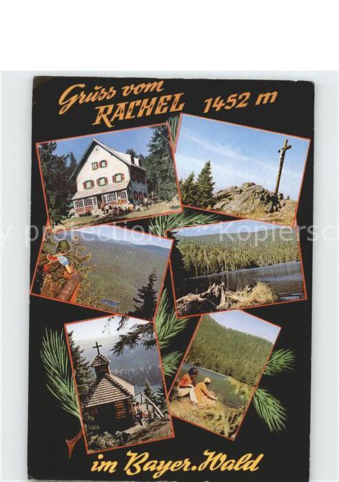 Grosser Rachel Gasthaus Gipfelkreuz Panorama Naturpark