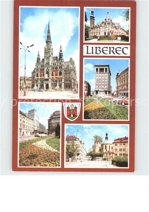 Liberec Radnice Severoceske muzeum Kavarna Nisa