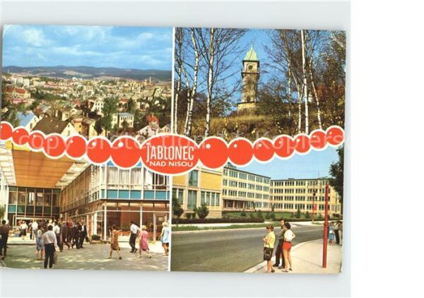 Jablonec nad Nisou Celkovy pohled Restaurace Petrin Vystav