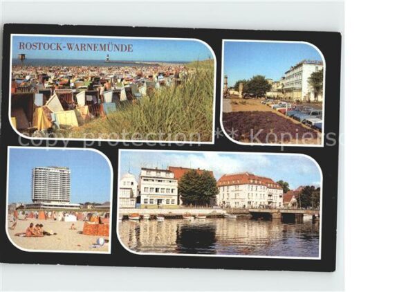 Rostock-Warnemuende Strand Strandhotel Neptun HO Gaststätte