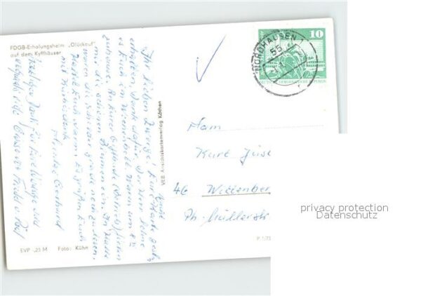 Kyffhaeuser FDGB Erholungsheim Glückauf – Bild 2