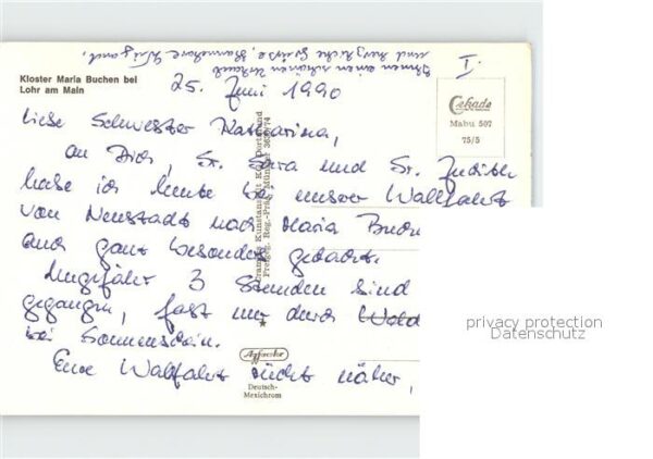 Lohr Main Kloster Maria Buchen Fliegeraufnahme – Bild 2