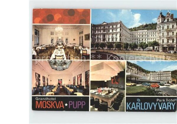 Karlovy Vary Grandhotel Moskvu Speisesaal Parkhotel