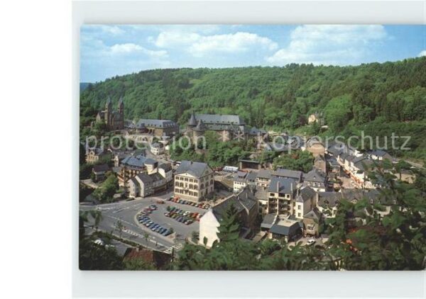 Clervaux Vue generale aerienne