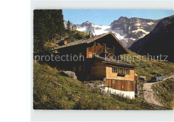 Mayrhofen Zillertal Grüne Wand Hütte mit Kasselerspitze