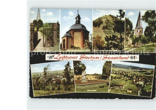 Stockum Sauerland Eingangstor Heldengedächtniskapelle Spi