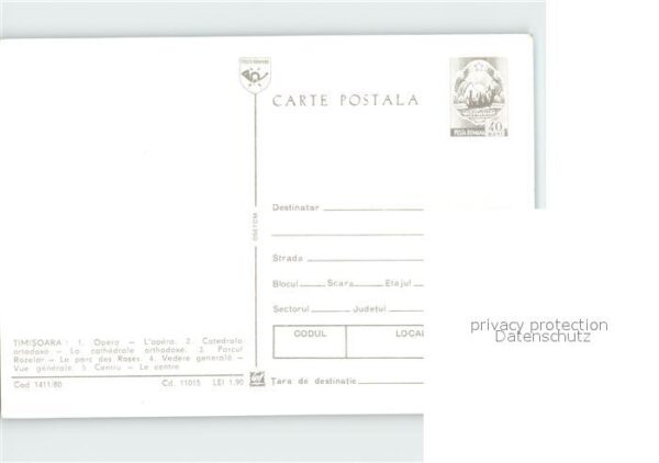 Timisoara Opera Catedrale orthodoxe Parc des Rose – Bild 2