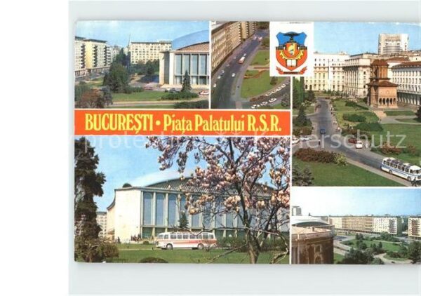 Bucuresti Piata Palatului RSR