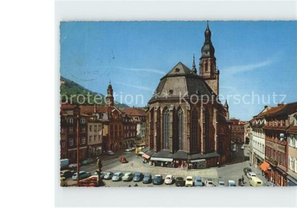 Heidelberg Neckar Heiligengeistkirche