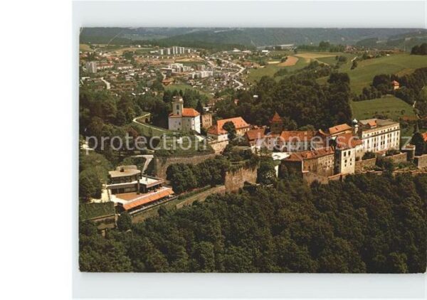 Passau Veste Oberhaus Fliegeraufnahme