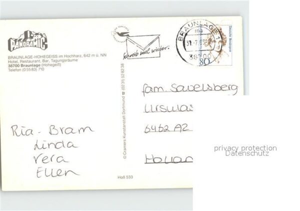 Braunlage Hohe Geiss Hotel Restaurant Bar Flieger – Bild 2