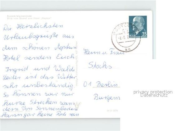 Rostock-Warnemuende Strand Hotel Neptun – Bild 2