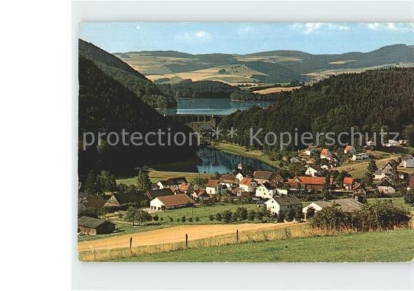 Helminghausen Diemelsee Panorama