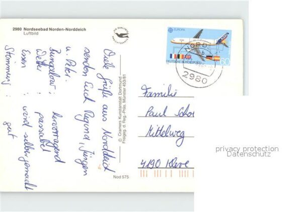 Norden Norddeich Ostfriesland Fliegeraufnahme – Bild 2