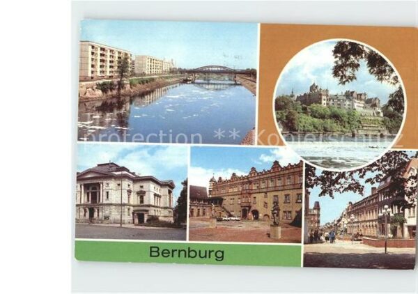Bernburg Saale Saalepartie Schloss Carl Maria von Webe