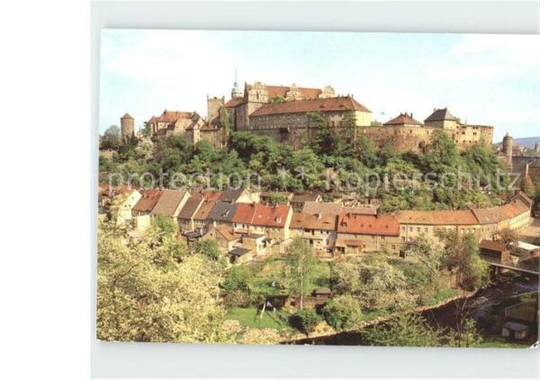 Bautzen Blick vom Protschenberg Schloss