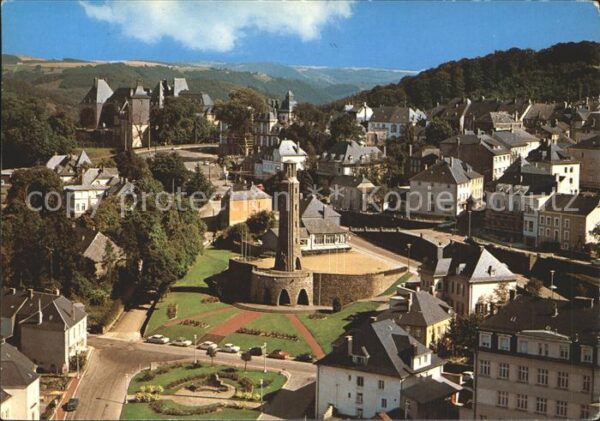 Wiltz Luxembourg Fliegeraufnahme