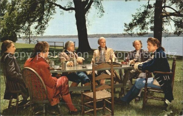 Williamsburg Virginia British Sympathizers Meeting at Westove