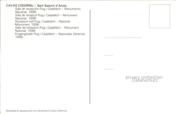 Codorniu Cavas Sant Sadurni  d`Anoia – Bild 2