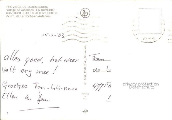 Ourthe Village de Vacances La Boverie – Bild 2