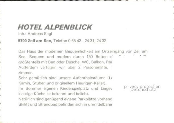 Zell See Hotel Alpenblick – Bild 2