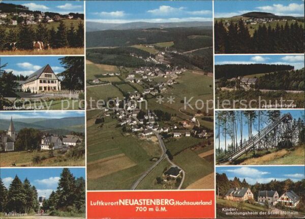 Neuastenberg Sprungschanze Jugendherberge Astenturm