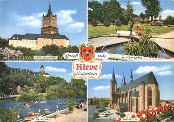 Kleve Schwanenburg Moritzpark Kermisdahl Stif