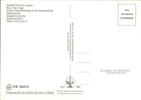 Ebbs Gastho Lederer – Bild 2